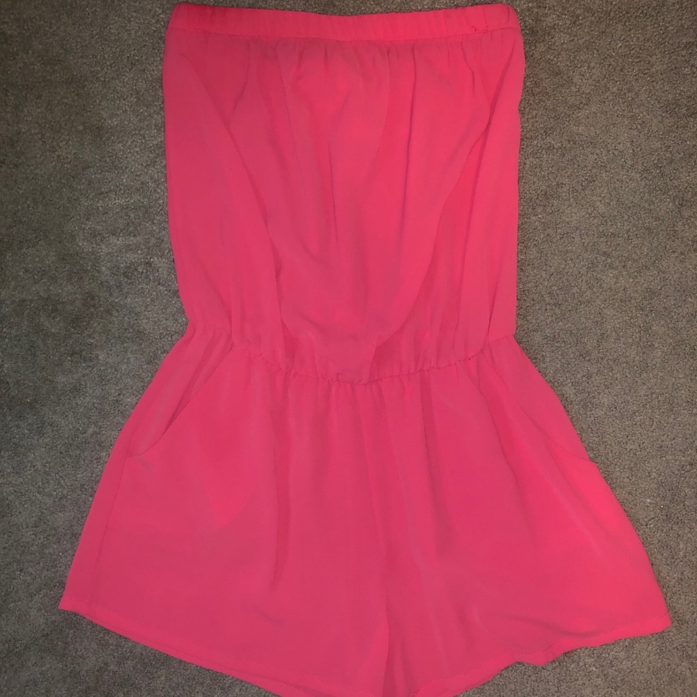 Pink romper